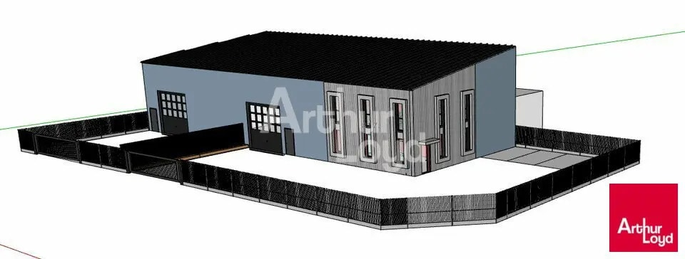 Local d’activités dans Le Plessis-Grammoire à louer - Photo de l’immeuble – Image 1 sur 2