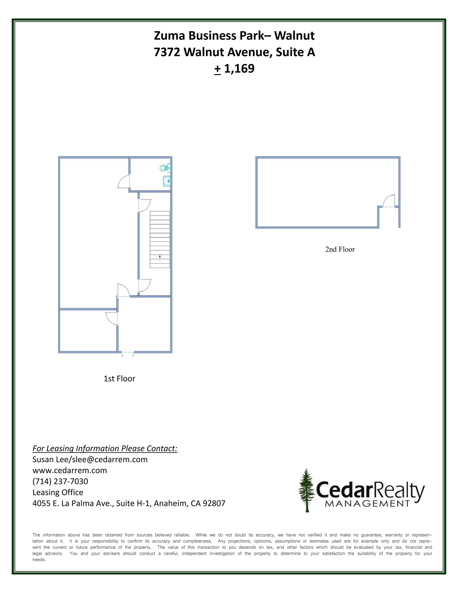 7372 Walnut Ave, Buena Park, CA à louer Plan de site– Image 1 sur 1