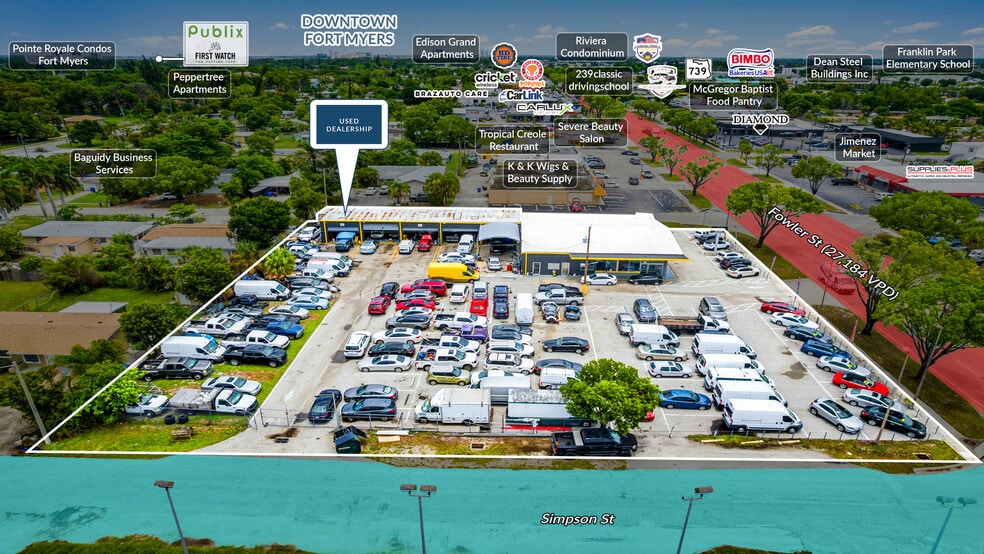 3476 Fowler St, Fort Myers, FL à vendre - Photo de l’immeuble – Image 2 sur 4