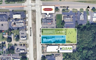Plus de détails pour 28800-28820 Mound Rd, Warren, MI - Terrain à vendre
