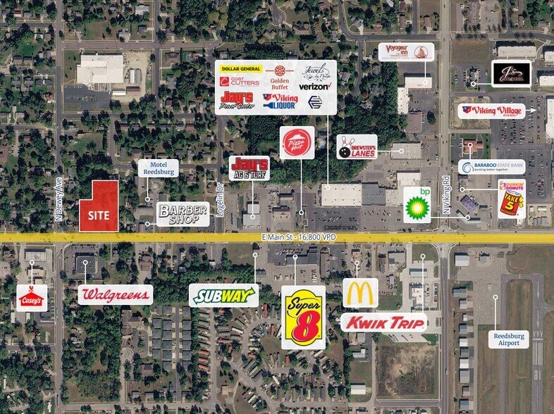 1107 E Main St, Reedsburg, WI à vendre - Photo principale – Image 1 sur 1