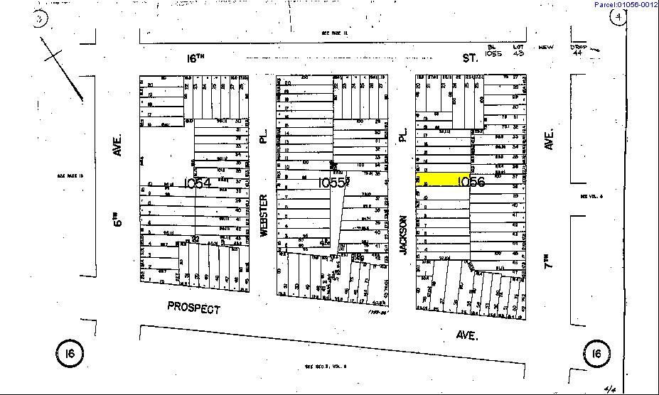 19 Jackson Pl, Brooklyn, NY à vendre - Plan cadastral – Image 2 sur 4