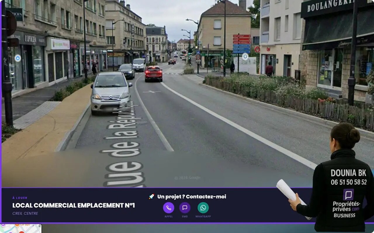 Local commercial dans Creil à louer Photo de l’immeuble– Image 1 sur 2