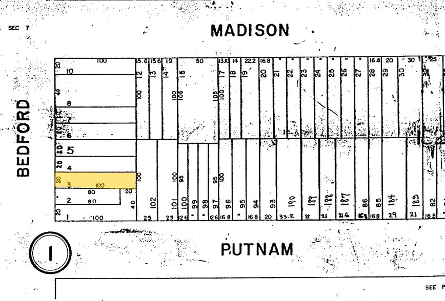 1161 Bedford Ave, Brooklyn, NY à louer - Plan cadastral – Image 2 sur 15