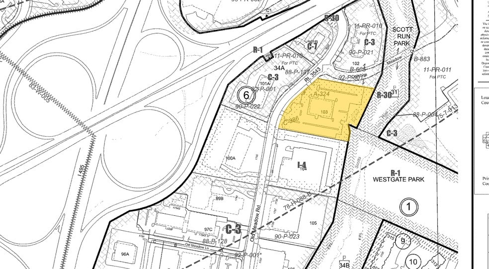 1749 Old Meadow Rd, McLean, VA à louer - Plan cadastral – Image 1 sur 1