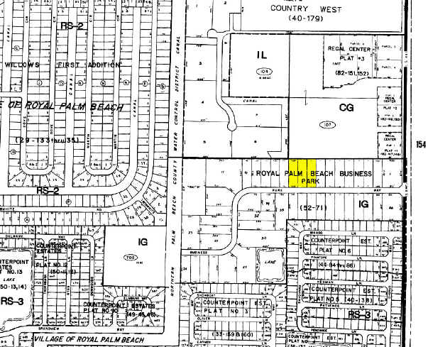 300 Business Park Way, Royal Palm Beach, FL à louer - Plan cadastral – Image 2 sur 3