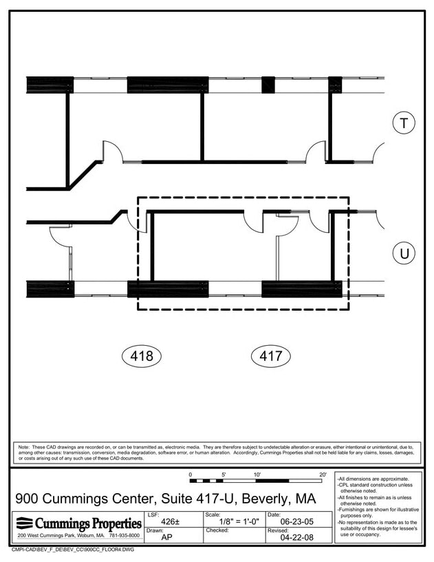 900 Cummings Ctr, Beverly, MA à louer Photo intérieure– Image 1 sur 1