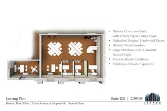 1 East Ave, Lockport, NY à louer Plan de site– Image 1 sur 2