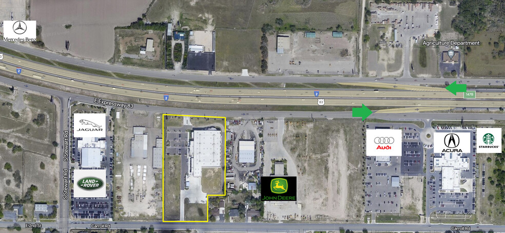 801 E Interstate Hwy 2, San Juan, TX à louer - Aérien – Image 3 sur 4