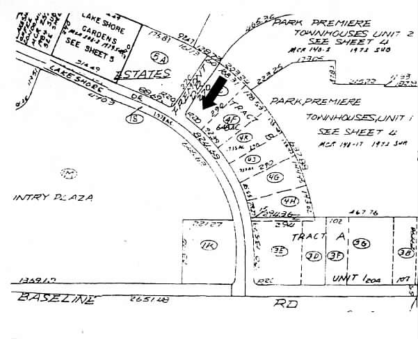 4701-4703 S Lakeshore Dr, Tempe, AZ à louer - Plan cadastral – Image 2 sur 3