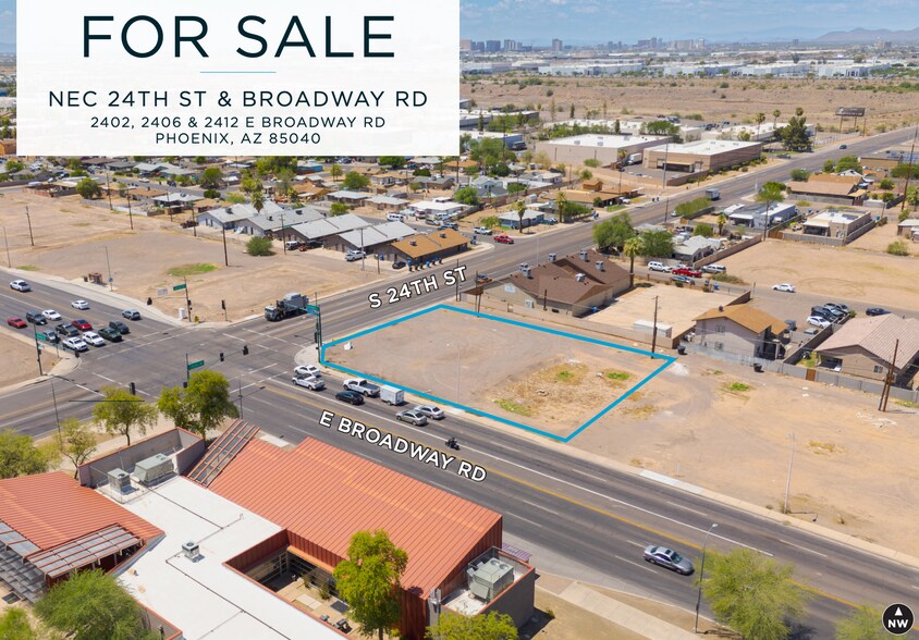 2402 Broadway Road, Phoenix, AZ à vendre - Photo de l’immeuble – Image 1 sur 1