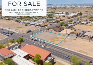 Plus de détails pour 2402 Broadway Road, Phoenix, AZ - Terrain à vendre