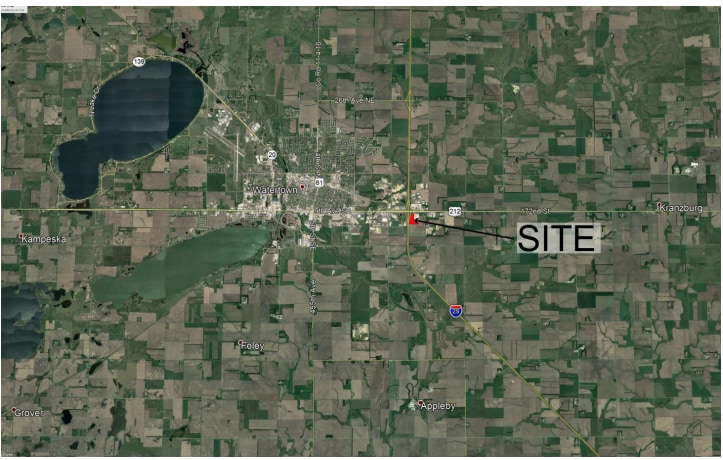 US HWY 212, Watertown, SD à vendre - Aérien – Image 2 sur 2