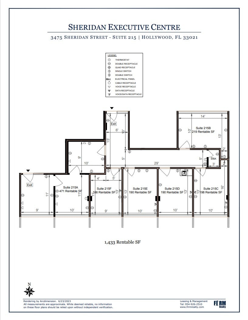 3475 Sheridan St, Hollywood, FL à louer Photo intérieure– Image 1 sur 4