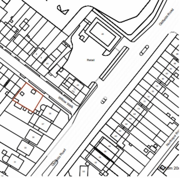 39 Oldfields Rd, Sutton à vendre - Plan de site – Image 1 sur 2