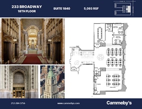 233 Broadway, New York, NY à louer Plan d’étage– Image 1 sur 1