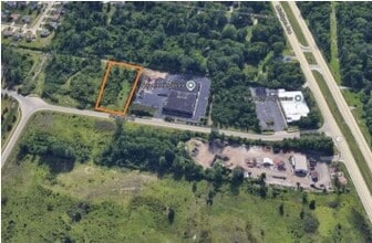 6060 Schooner St, Van Buren Twp, MI - Vue aérienne vue de carte