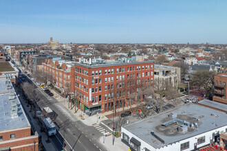 1300 W Belmont Ave, Chicago, IL - VUE AÉRIENNE  vue de carte