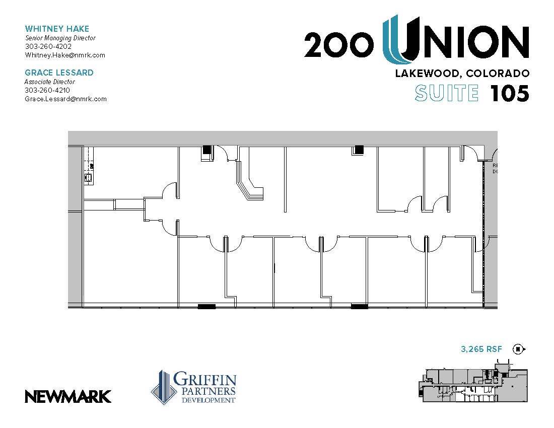 200 Union Blvd, Lakewood, CO à louer Plan d’étage– Image 1 sur 1