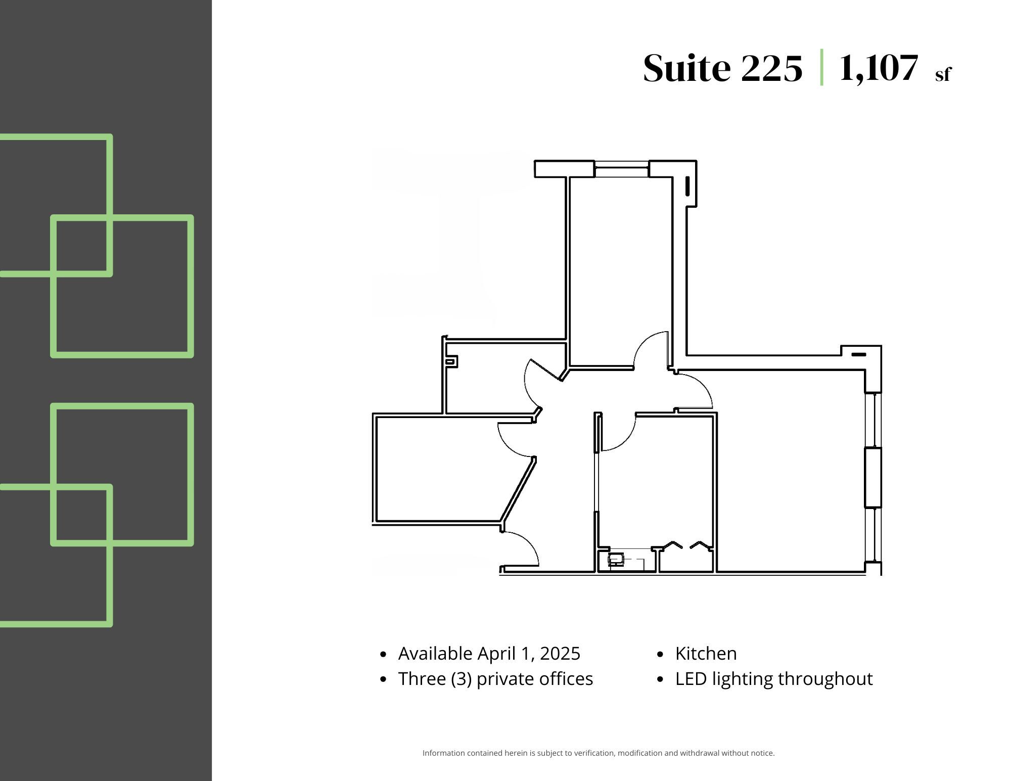 1550 Spring Rd, Oak Brook, IL à louer Plan d’étage– Image 1 sur 1