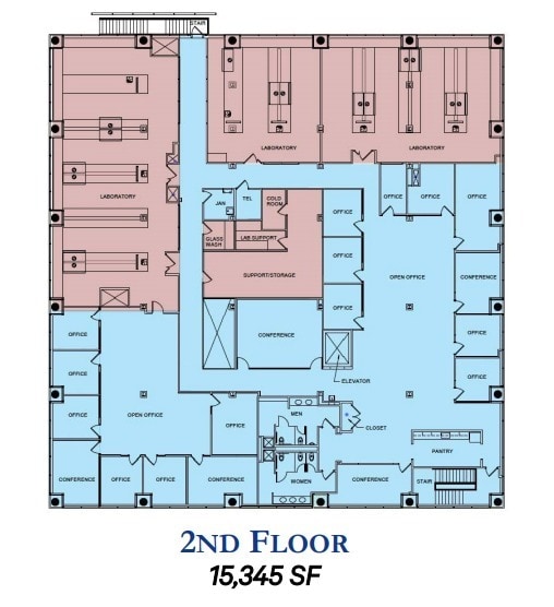 9920 Medical Center Dr, Rockville, MD à louer Plan d’étage– Image 1 sur 1