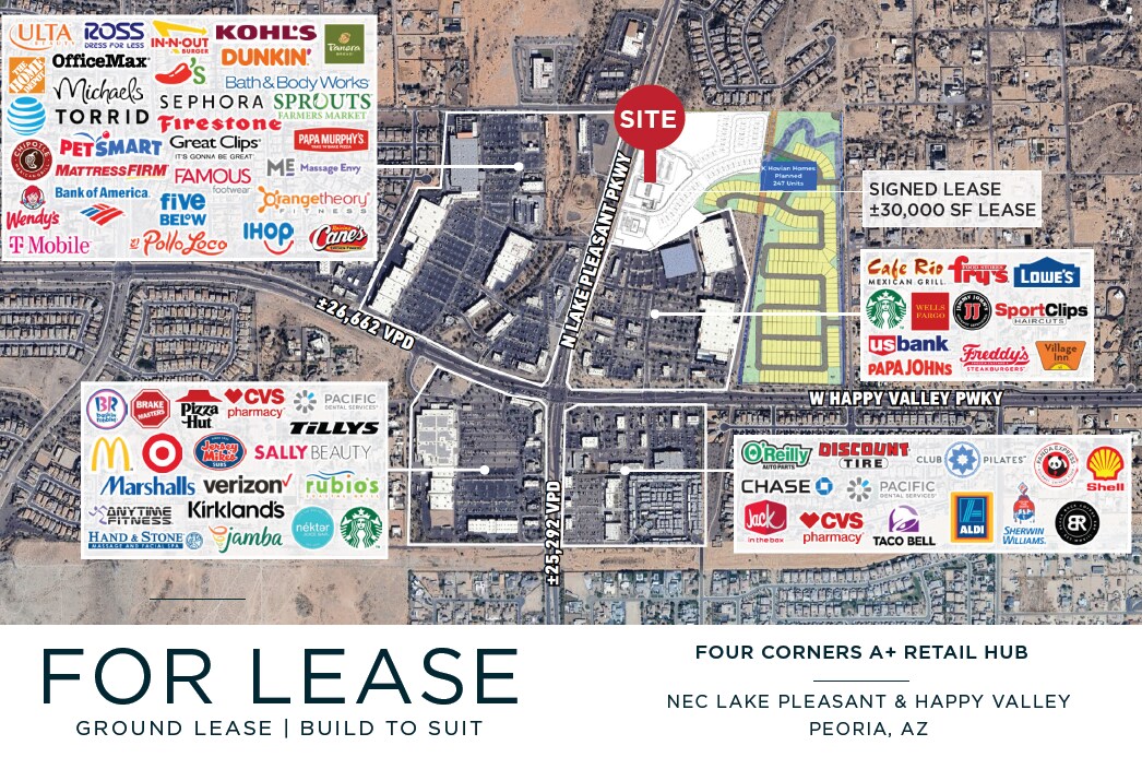 25710 N Lake Pleasant & Happy Valley, Peoria, AZ à louer Photo de l’immeuble– Image 1 sur 4