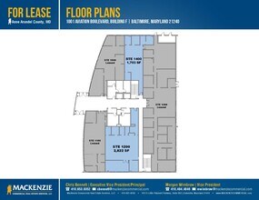 1001 Aviation Blvd, Baltimore, MD à louer Plan d’étage– Image 1 sur 1