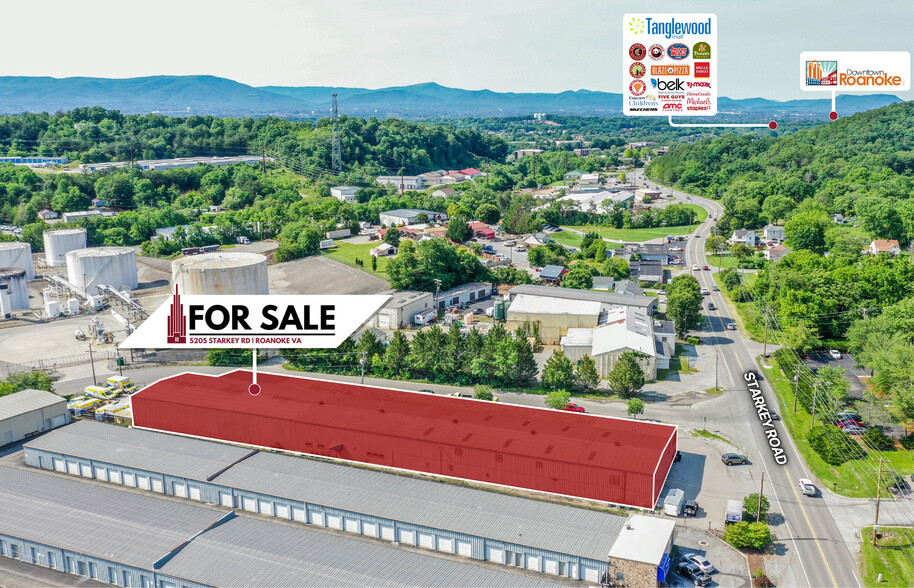 5205 Starkey Rd, Roanoke, VA à vendre - Aérien – Image 2 sur 10