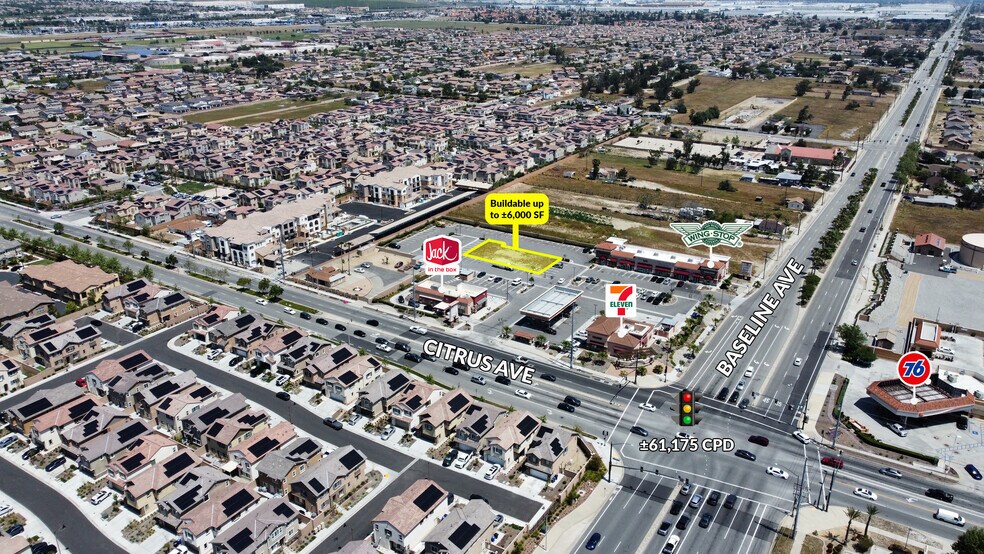 16120-16138 Baseline Ave, Fontana, CA à louer - Photo de l’immeuble – Image 1 sur 6