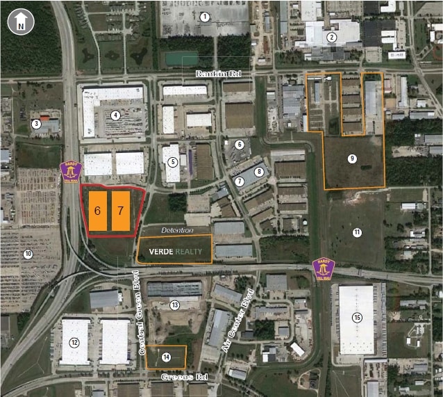 16501 Central Green Blvd, Houston, TX à louer - Aérien – Image 2 sur 7