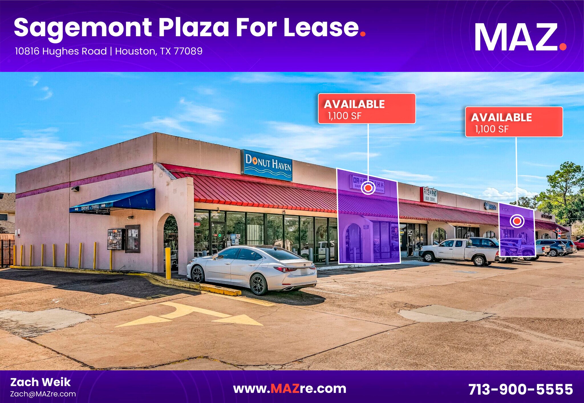 10802 Hughes Rd, Houston, TX à louer Photo de l’immeuble– Image 1 sur 9