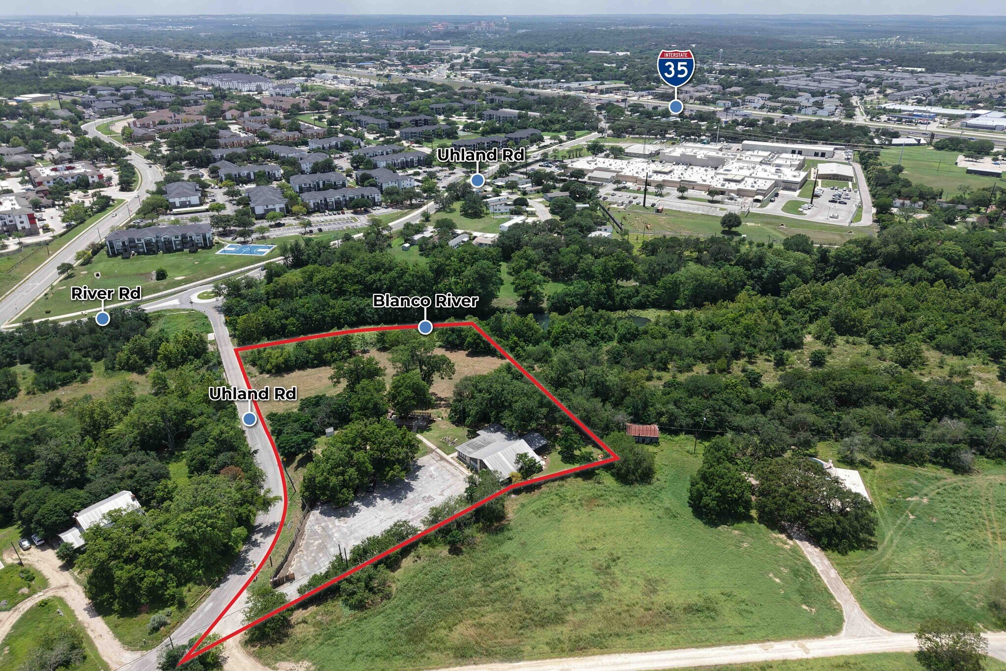 1801 Uhland Rd, San Marcos, TX à vendre Aérien– Image 1 sur 25