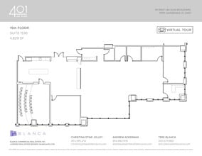 401 E Las Olas Blvd, Fort Lauderdale, FL à louer Plan d’étage– Image 1 sur 1