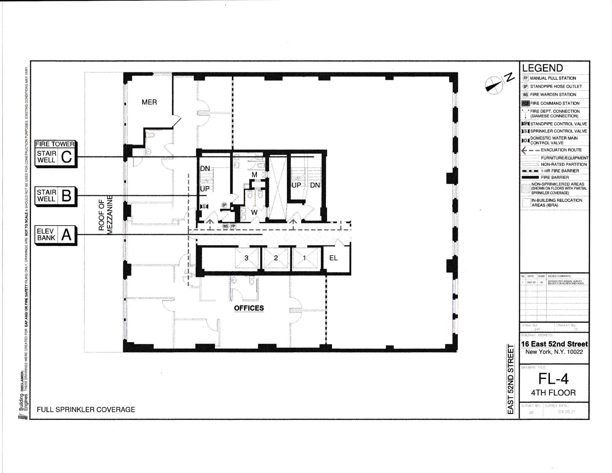 16 E 52nd St, New York, NY à louer Plan d’étage– Image 1 sur 15