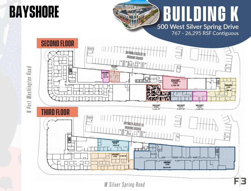 5900 N Port Washington Rd, Glendale, WI à louer Plan d’étage– Image 1 sur 1
