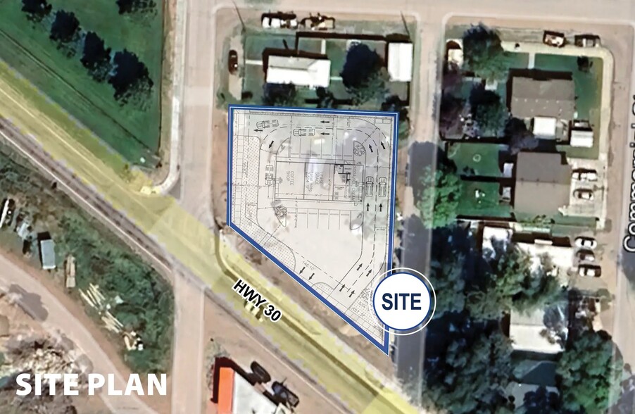 260 Highway 30 E, Inkom, ID à louer - Plan de site – Image 2 sur 3