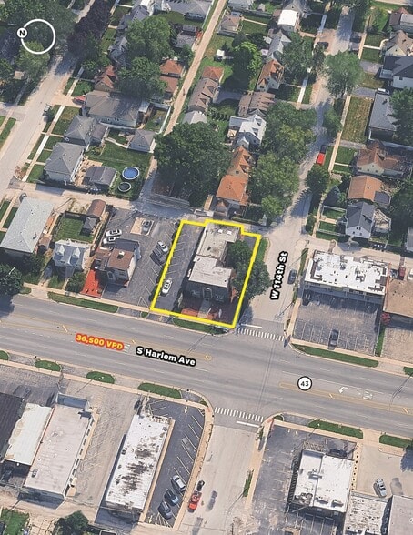 11359 S Harlem Ave, Worth, IL à louer - Aérien – Image 3 sur 8
