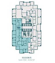 951 E Byrd St, Richmond, VA à louer Plan d’étage– Image 1 sur 1