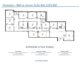 850 NW 42nd Ave, Miami, FL à louer Plan de site– Image 2 sur 6