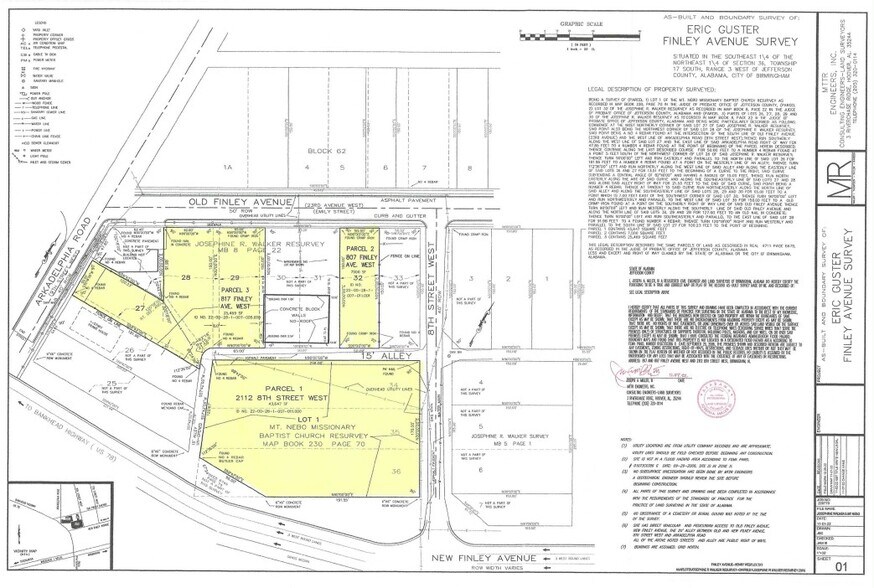 2112 8th St W, Birmingham, AL à vendre - Plan cadastral – Image 2 sur 6