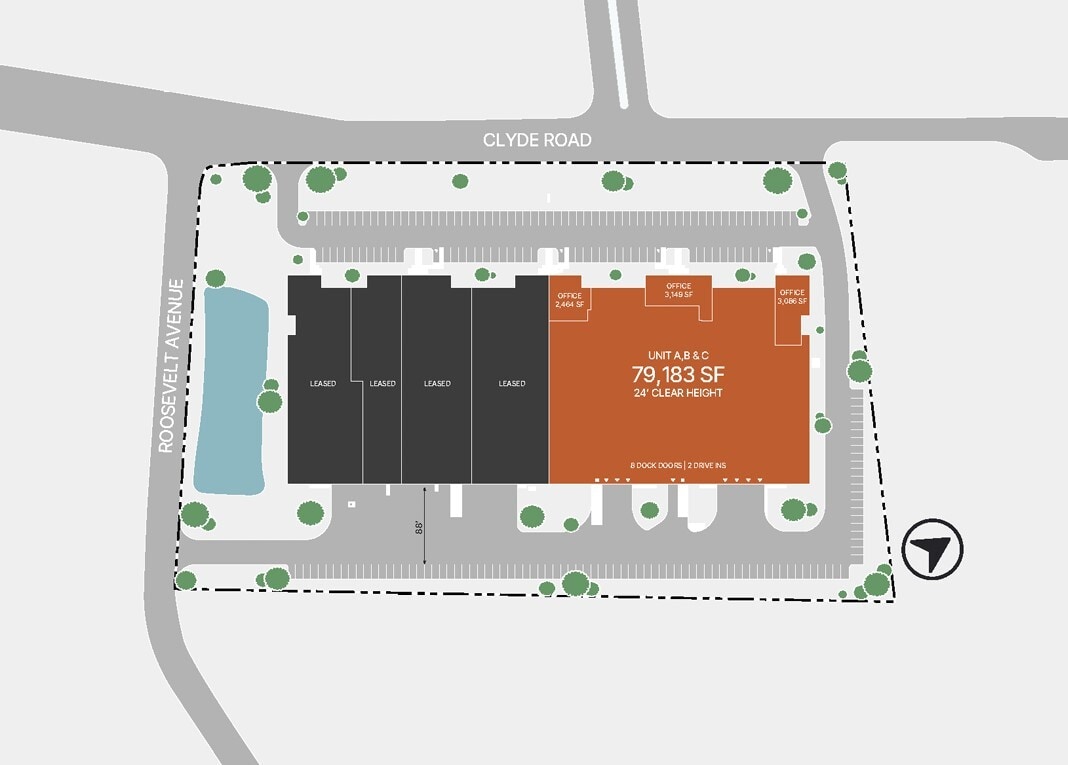 65 Clyde Rd, Somerset, NJ à louer Plan d’étage– Image 1 sur 1