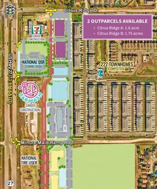 Plus de détails pour Citrus Ridge Rd Medical Land, Davenport, FL - Terrain à vendre
