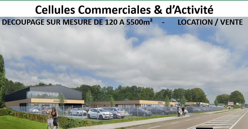 Local d’activités dans Valliquerville à louer - Photo de l’immeuble – Image 2 sur 3