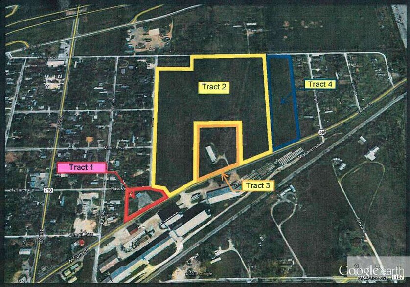 304 E York St, Ganado, TX à vendre - Aérien – Image 2 sur 9