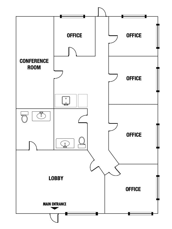 7375 Prairie Falcon Dr, Las Vegas, NV à louer Plan d’étage– Image 1 sur 1