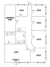 7375 Prairie Falcon Dr, Las Vegas, NV à louer Plan d’étage– Image 1 sur 1