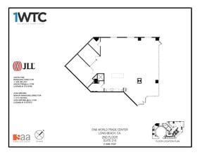 1 World Trade Ctr, Long Beach, CA à louer Plan d’étage– Image 1 sur 1