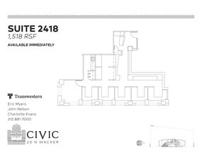 20 N Wacker Dr, Chicago, IL à louer Plan d’étage– Image 1 sur 1