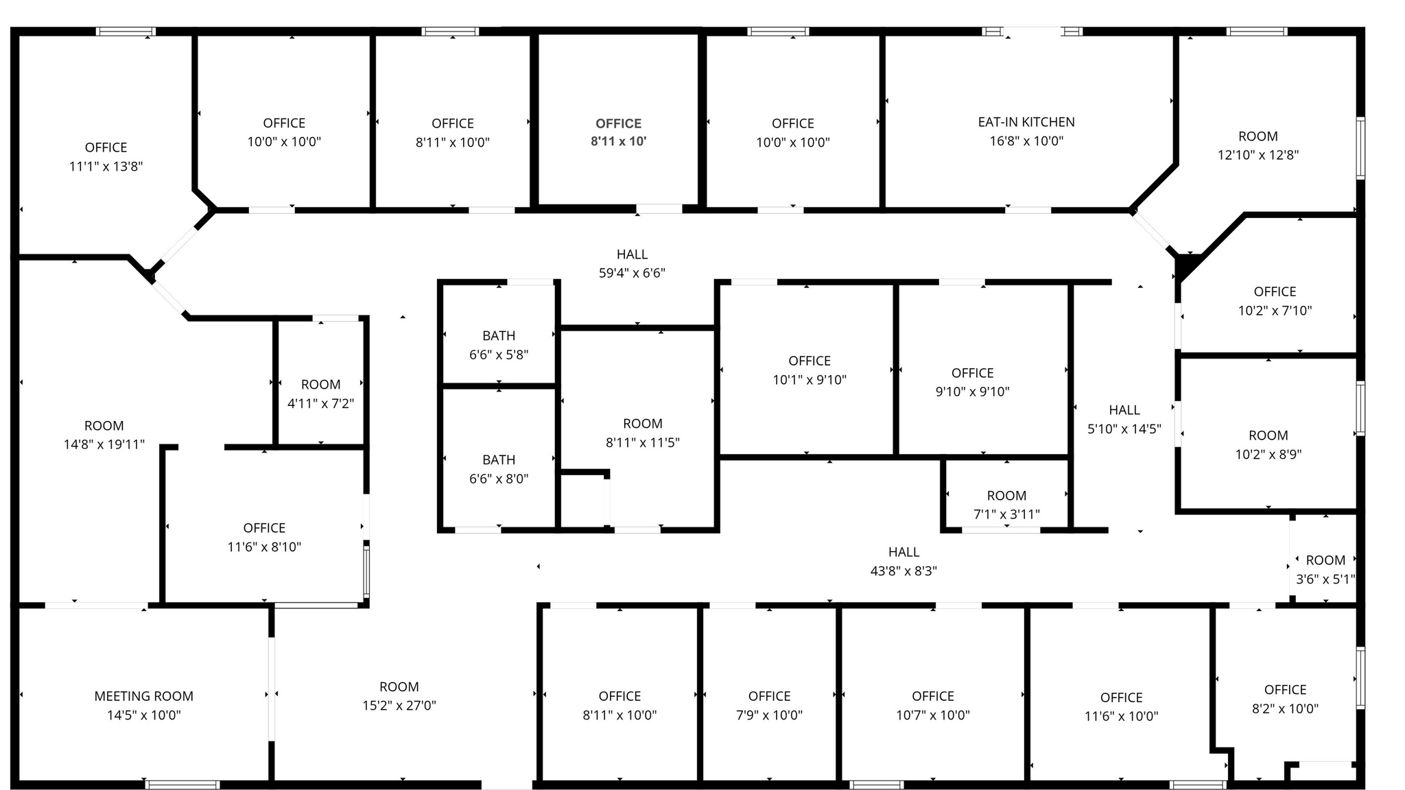 9506 Harford Rd, Parkville, MD à louer Plan d’étage– Image 1 sur 4