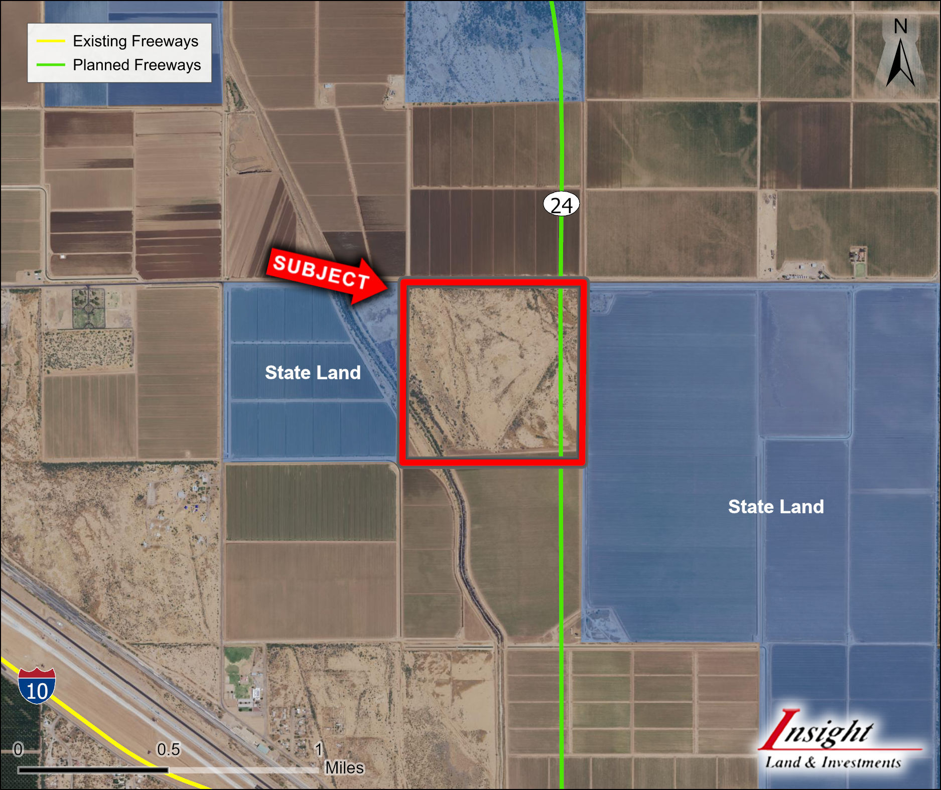 Fast Track and Milligan, Eloy, AZ à vendre Aérien– Image 1 sur 4